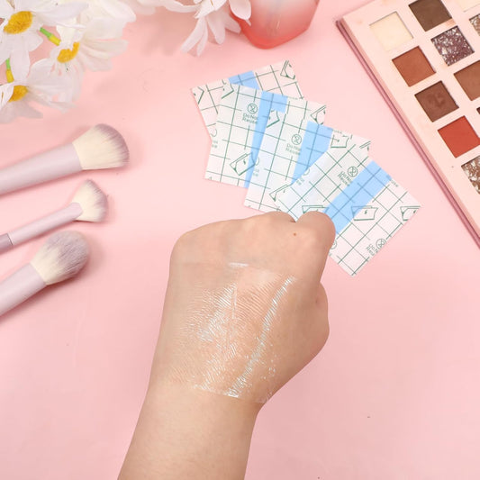 Paleta Adhesiva Transparente para Mezcla de Maquillaje - Pack x20