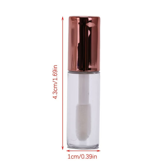 Mini Tubos Vacíos para Lip Gloss Pack x10