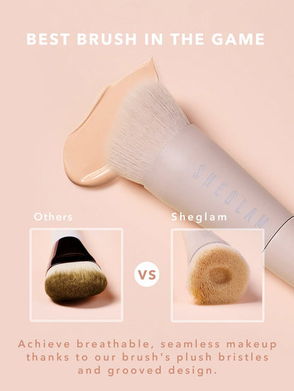 SHEGLAM - Brocha para base de maquillaje Skinfinite