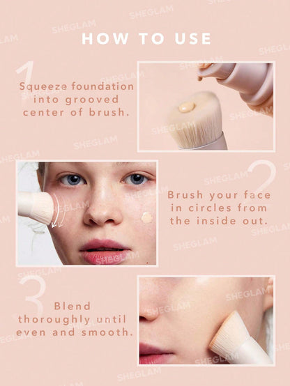 SHEGLAM - Brocha para base de maquillaje Skinfinite