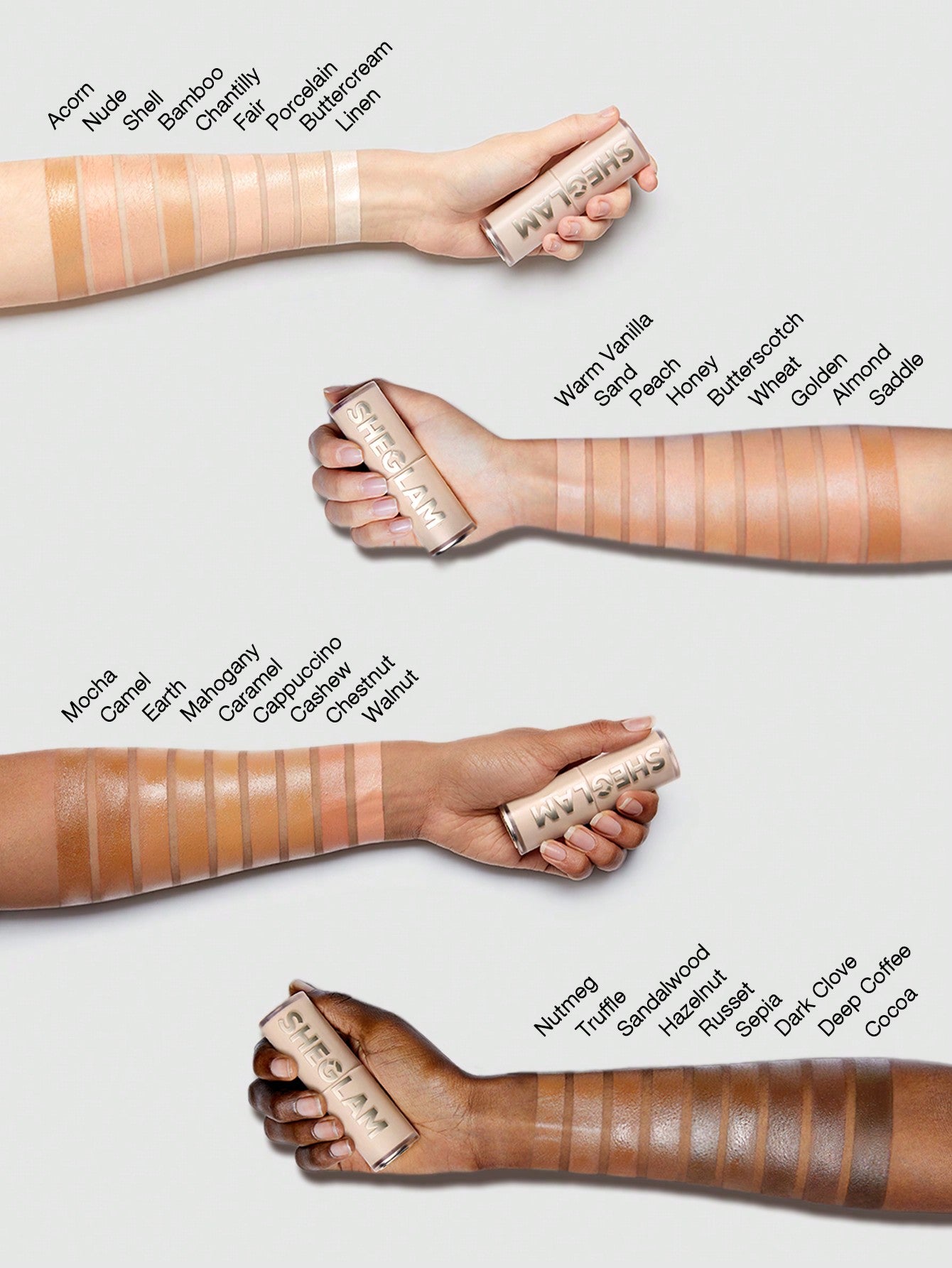 SHEGLAM - Base de maquillaje hidratante Skin Magnet
