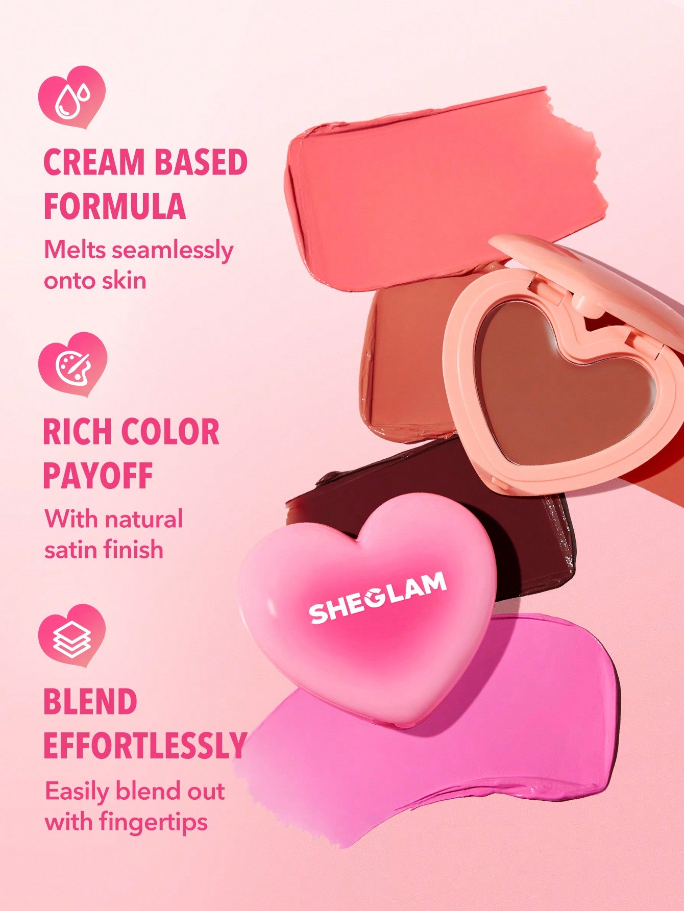 SHEGLAM - Rubor en Crema Playing Cupid
