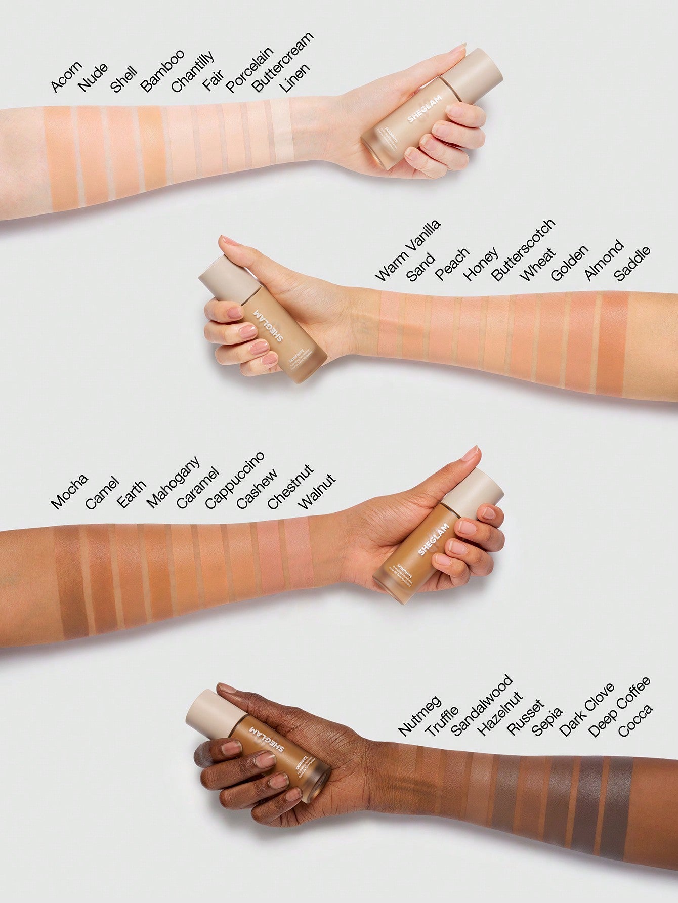 SHEGLAM - Base de maquillaje hidratante Skinfinite