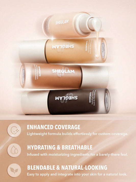 SHEGLAM - Base de maquillaje hidratante Skinfinite