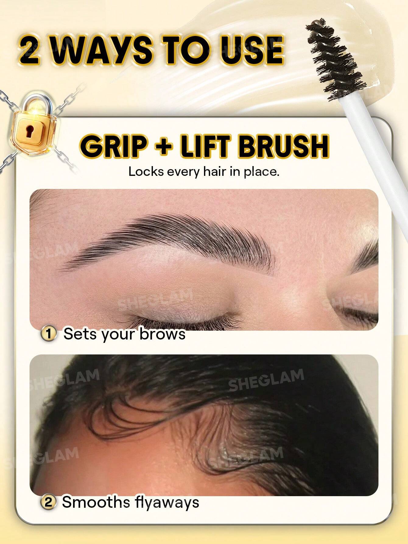 SHEGLAM - Brow Behavior Taming Gel para Cejas