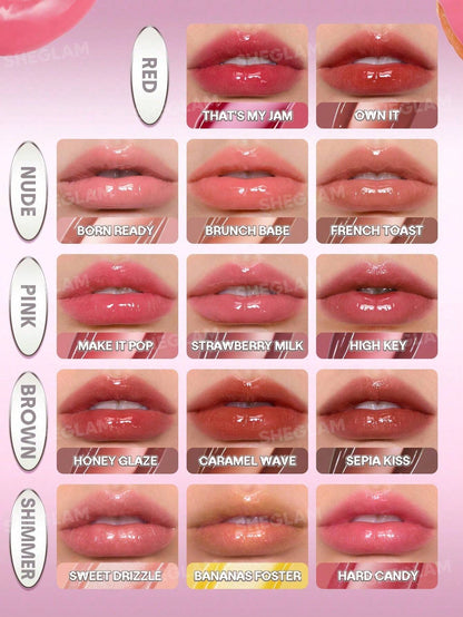 SHEGLAM -  Glass Lock Air Brillo Labial