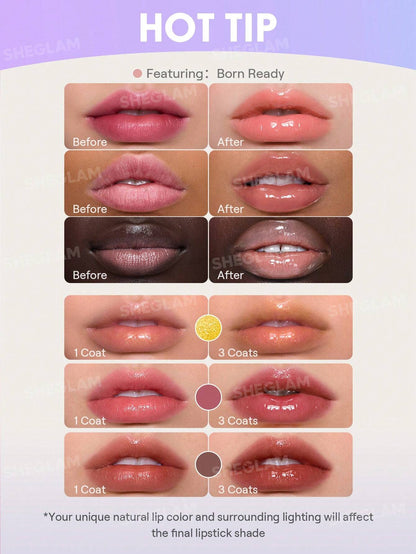 SHEGLAM -  Glass Lock Air Brillo Labial
