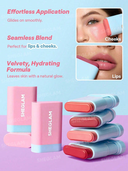 SHEGLAM - Glass Glow Blush Stick (en stock)