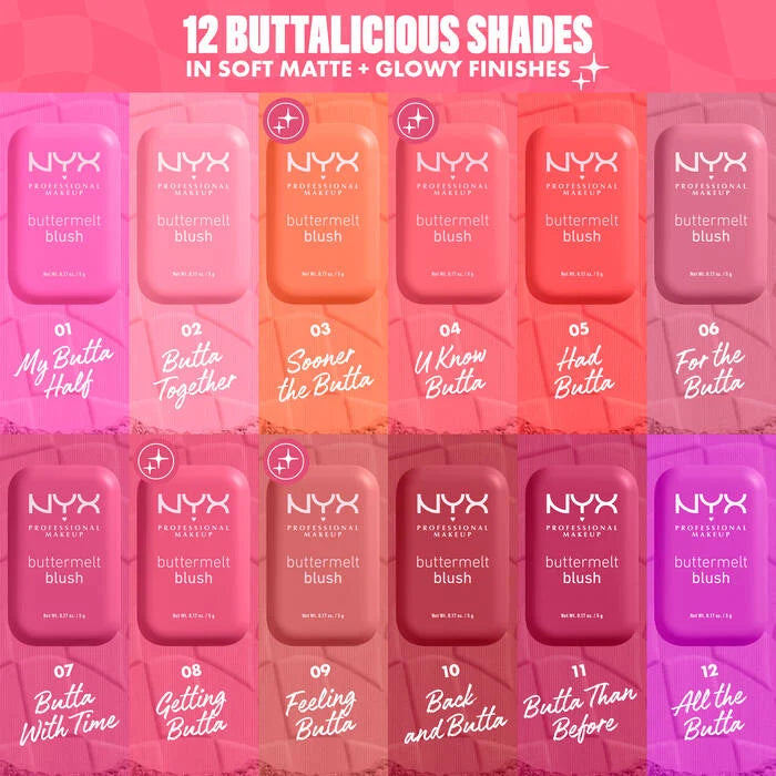NYX - Buttermelt Blush