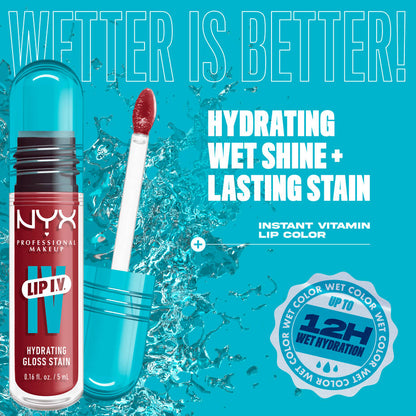NYX - Lip I.V. Hydrating Lip Gloss Stain