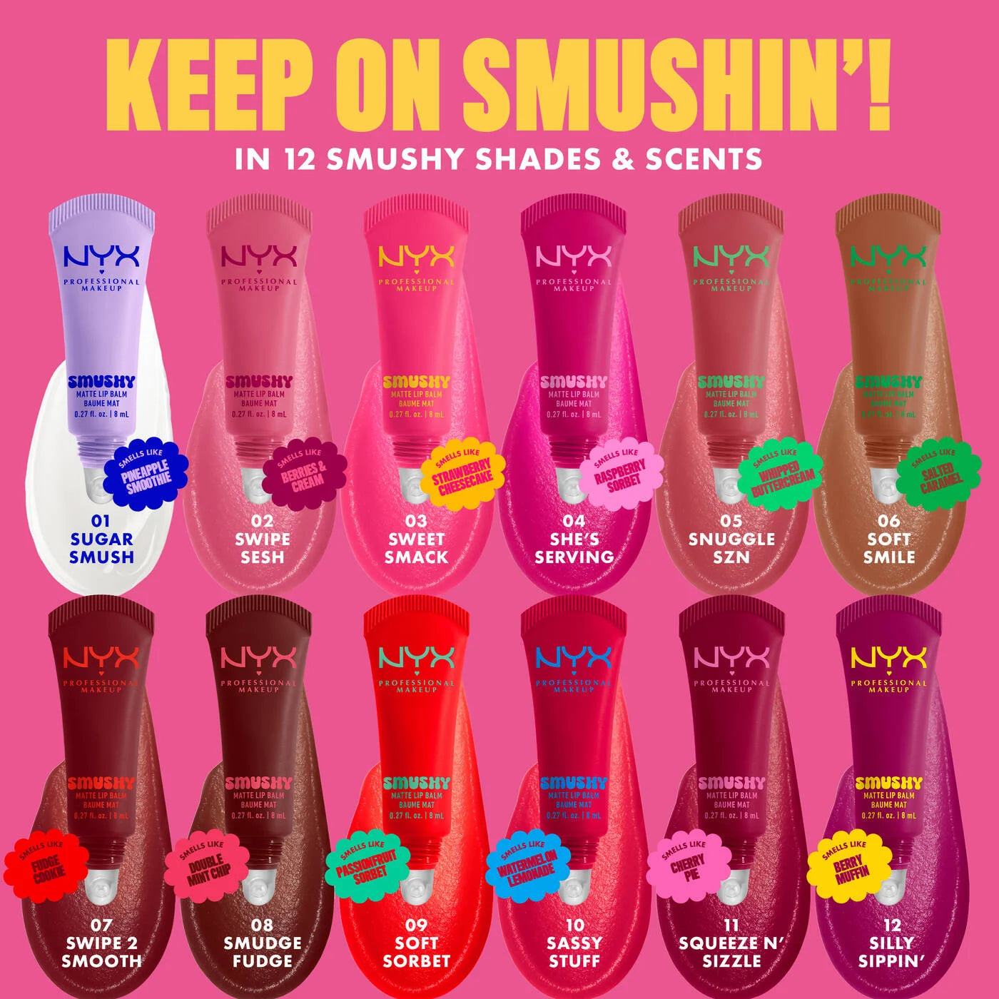 NYX - Smushy Matte Lip Balm