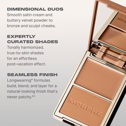 MORPHE - Cheek Thrills Bronze & Tone Duo