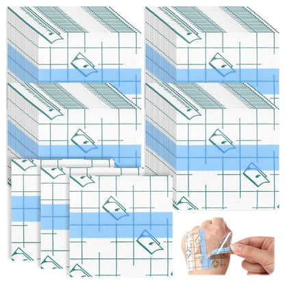 Paleta Adhesiva Transparente para Mezcla de Maquillaje - Pack x20