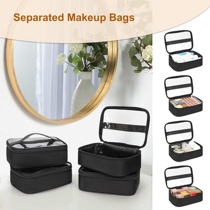 RELAVEL - Maletín de Beauty con ruedas  7 en 1