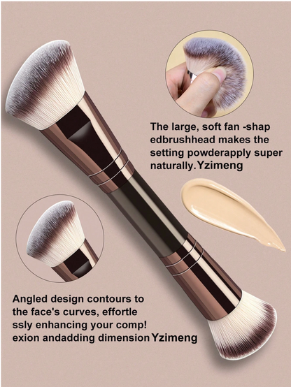 MAANGE - Brocha Doble de Rostro Profesional