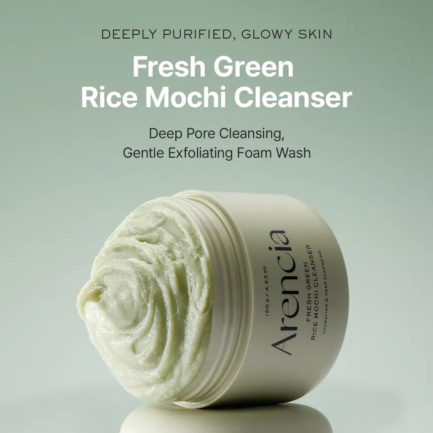 ARENCIA - Fresh Green Rice Mochi Cleanser 120gr