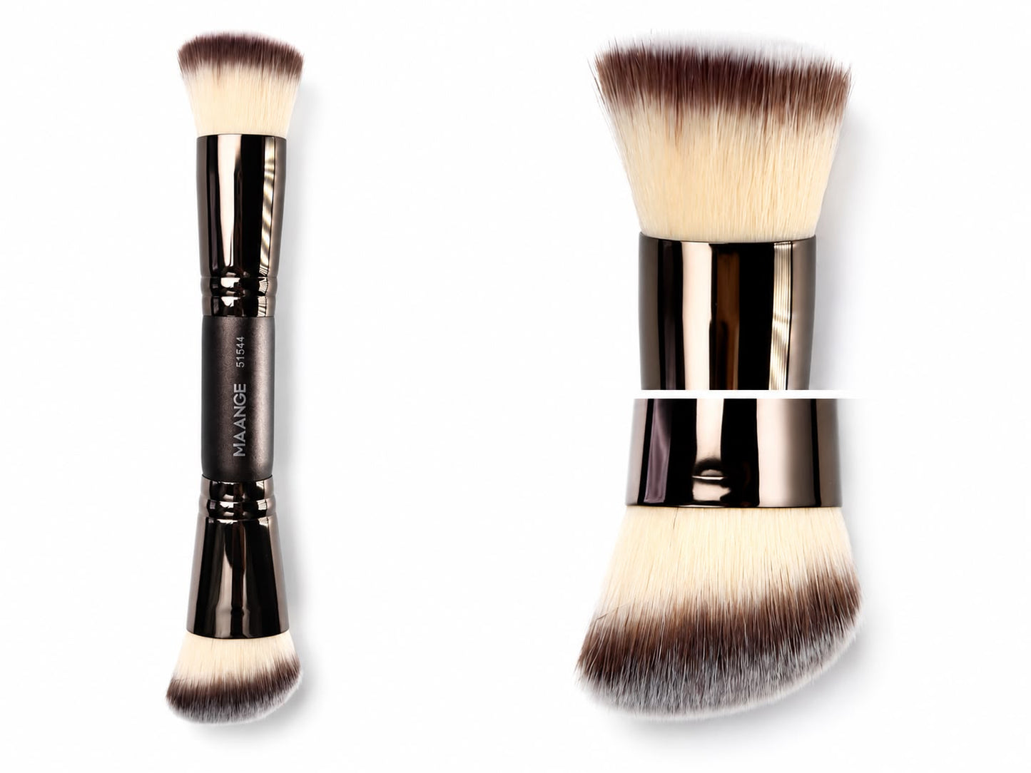 MAANGE - Brocha Doble de Rostro Profesional