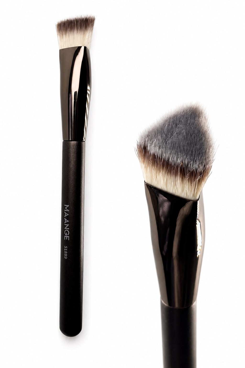 MAANGE - Brocha de Rostro Angular Maquillaje Profesional