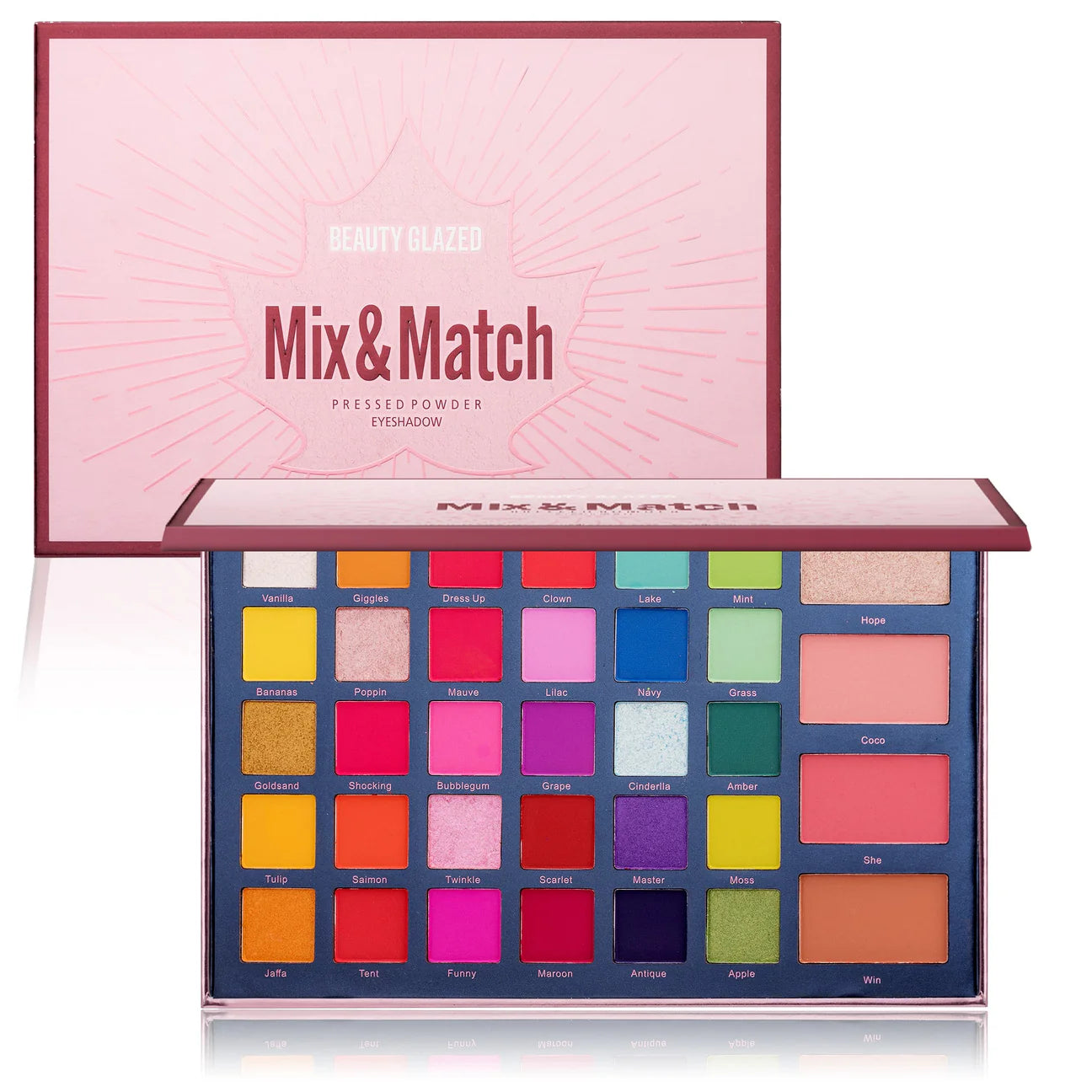 BEAUTY GLAZED - Mix & Match Palette 68 Colores