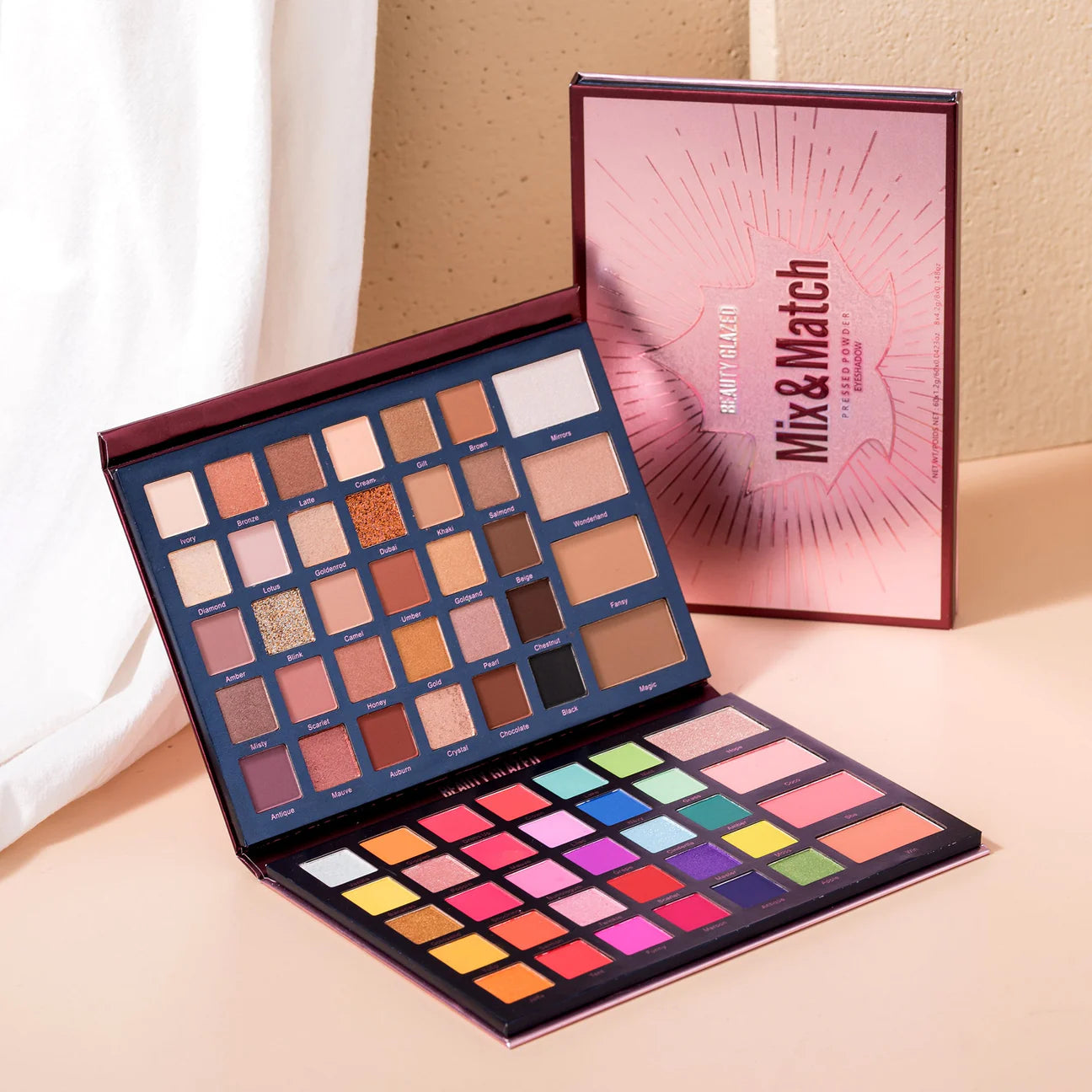 BEAUTY GLAZED - Mix & Match Palette 68 Colores