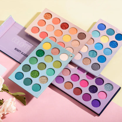 BEAUTY GLAZED Colour Board Paleta de sombras