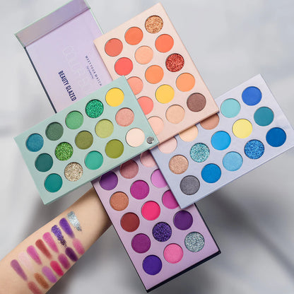 BEAUTY GLAZED Colour Board Paleta de sombras