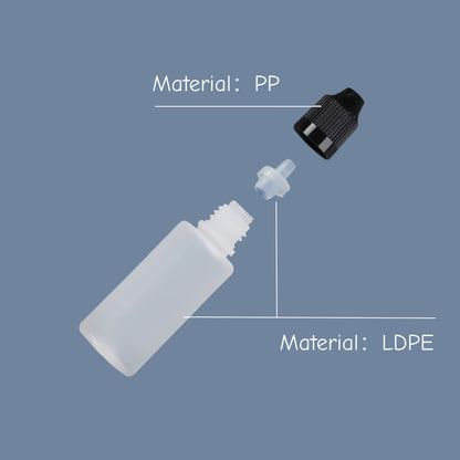 Mini Botellas Vacías – Pack x5 (15 ml máx.)