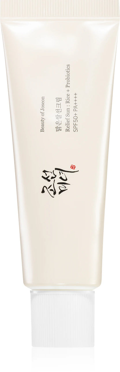 BEAUTY OF JOSEON - Relief Sun: Rice + Probiotics Sun Protector 50ml