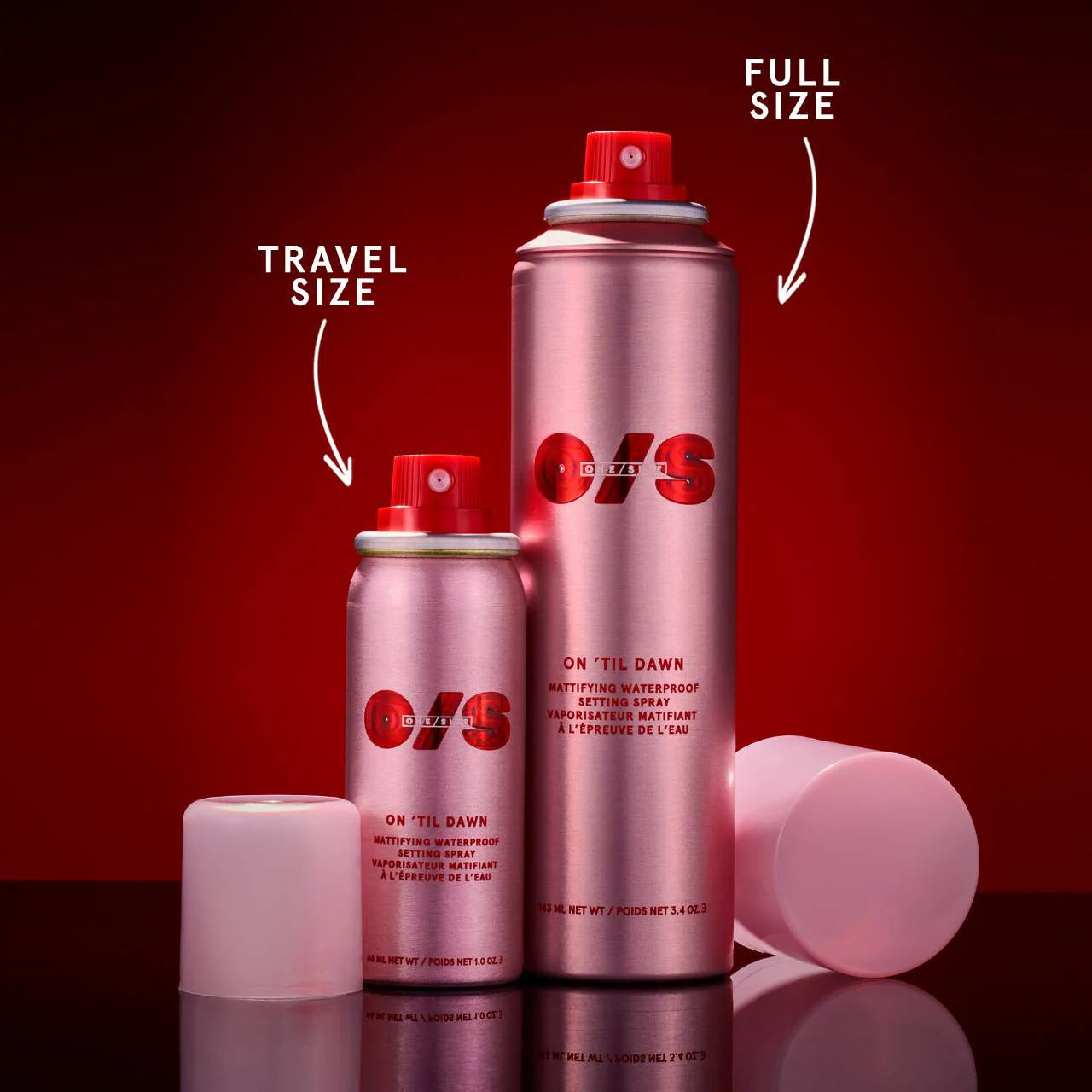 ONE SIZE - On 'Til Dawn Mattifying Waterproof Setting Spray
