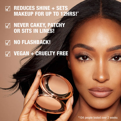 CHARLOTTE TILBURY - Mini Airbrush Flawless Finish Refillable Blurring & Setting Powder