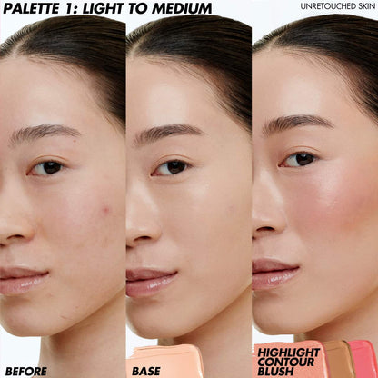 MAKEUP FOR EVER -  HD Skin Face Essentials Long-Lasting Full Face Cream Palette