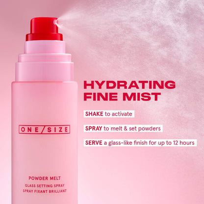 ONE SIZE - Powder Melt Glass Setting Spray