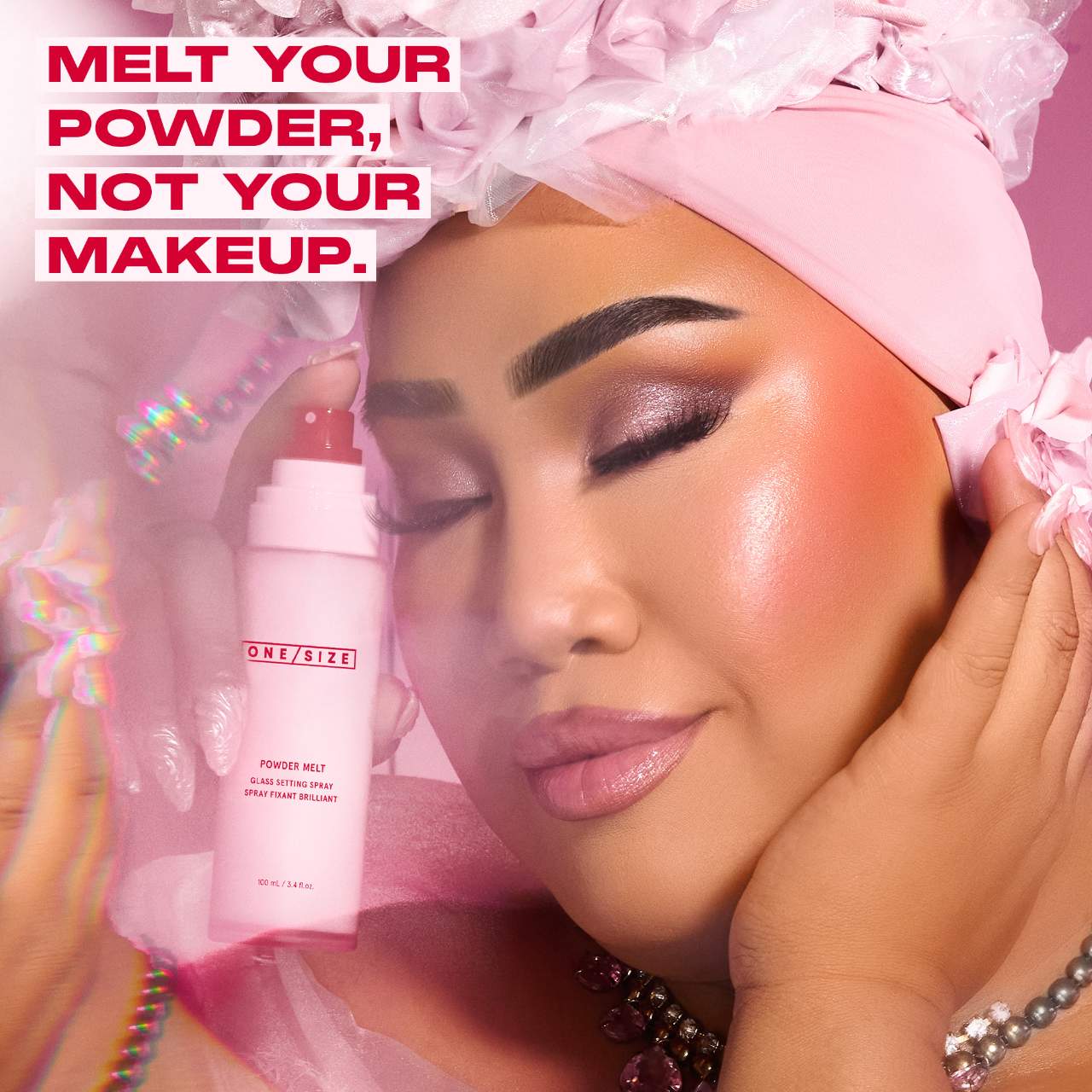 ONE SIZE - Powder Melt Glass Setting Spray