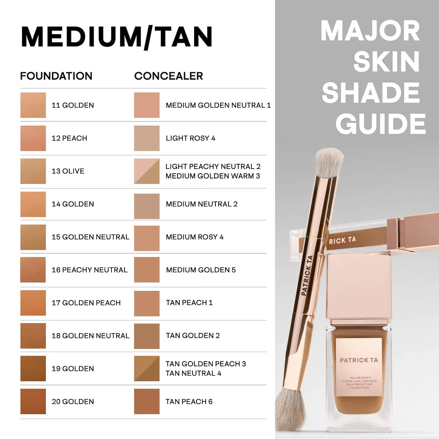 Patrick TA - Major Skin Soft Blur Brightening Hydrating Concealer with Vitamin E